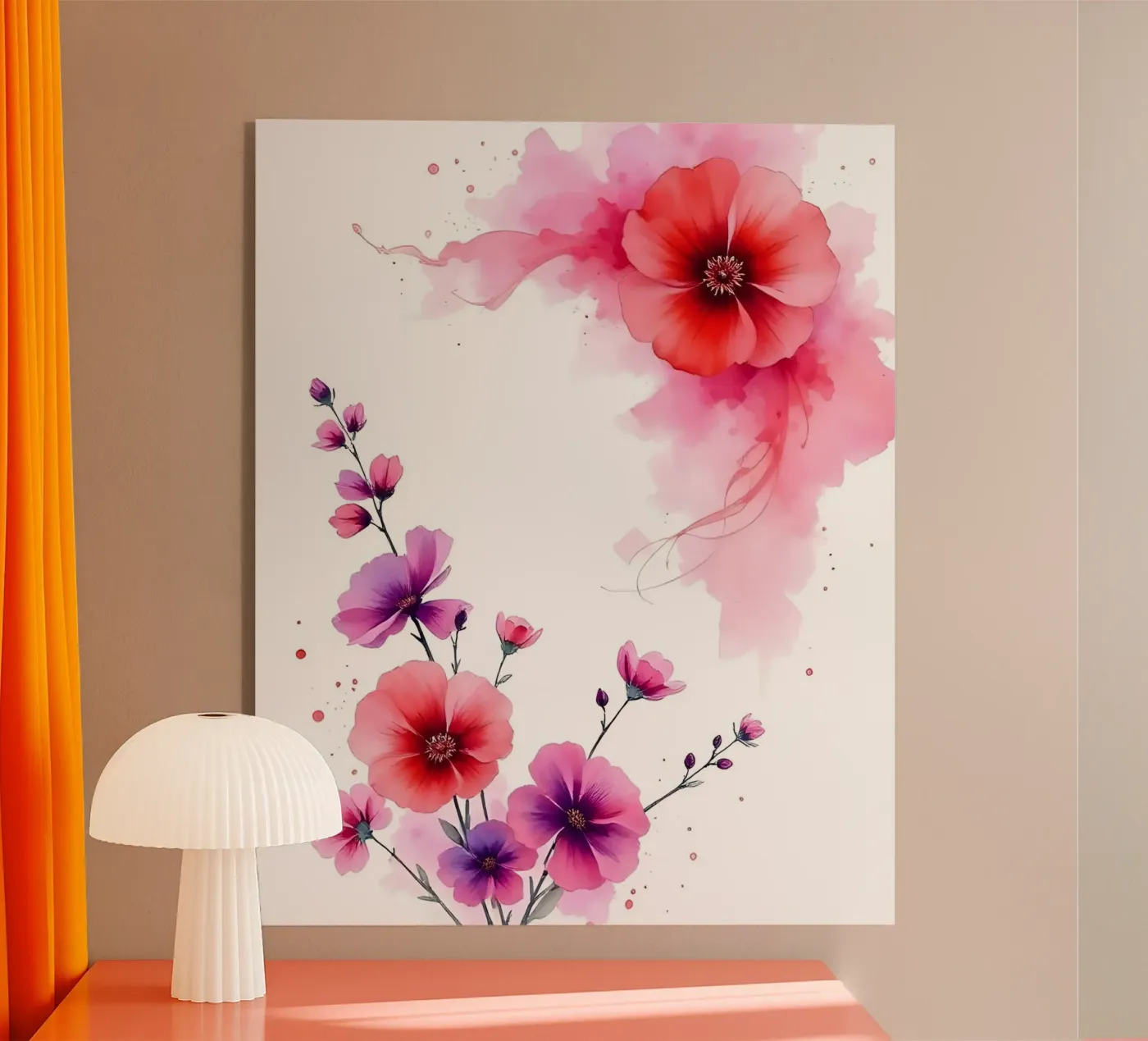 Flowers_Decor_9 plexiglass da Pink- und LoveArt by LK
