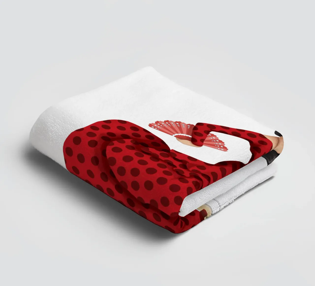 Flamenco asciugamano da bagno da Nour Tohme