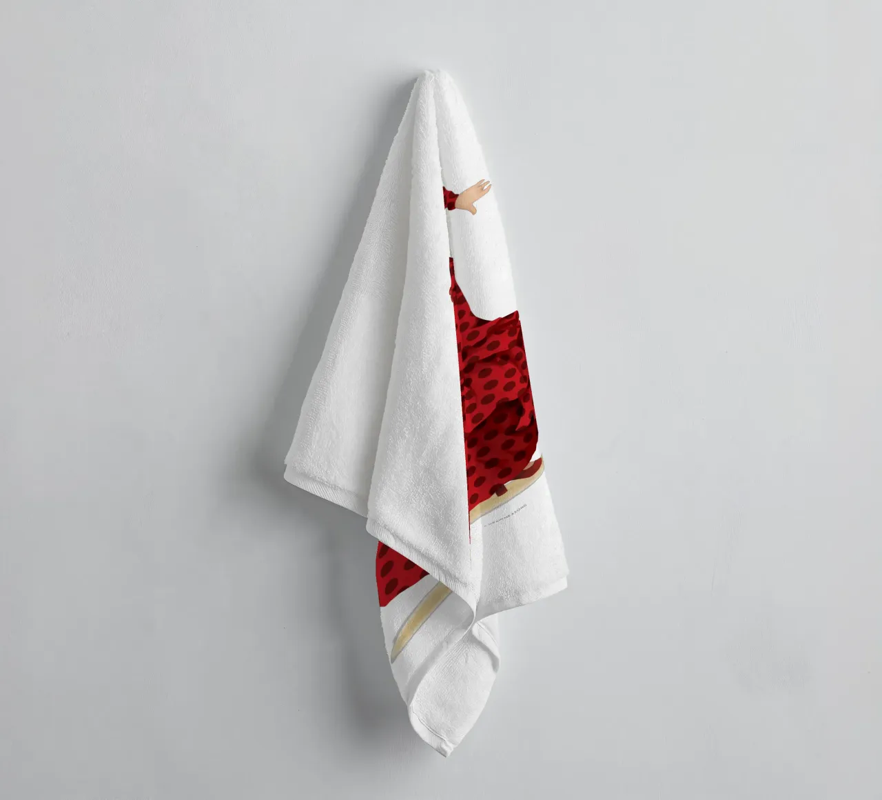 Flamenco asciugamano da bagno da Nour Tohme