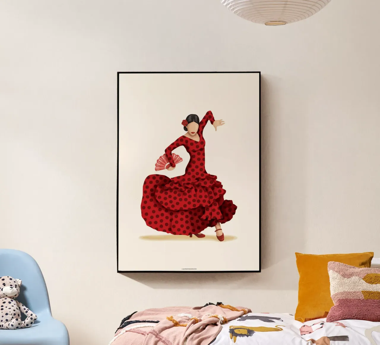 Flamenco plexiglass da Nour Tohme