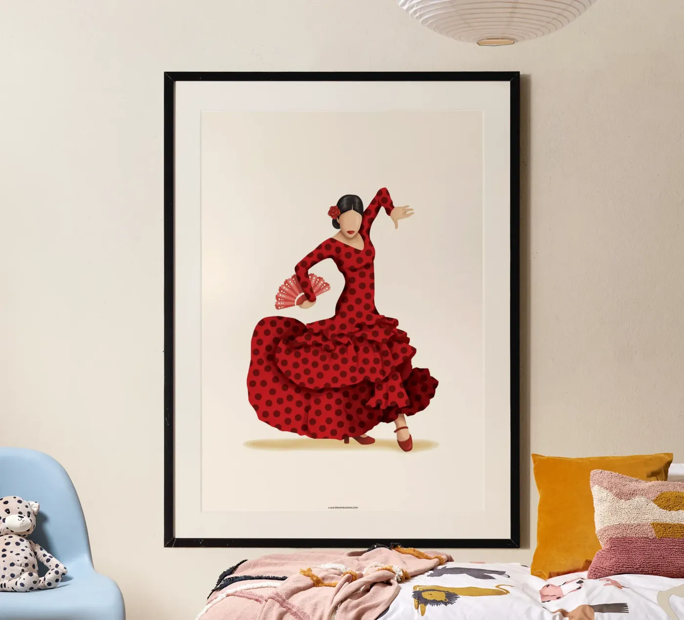 Flamenco poster da Nour Tohme