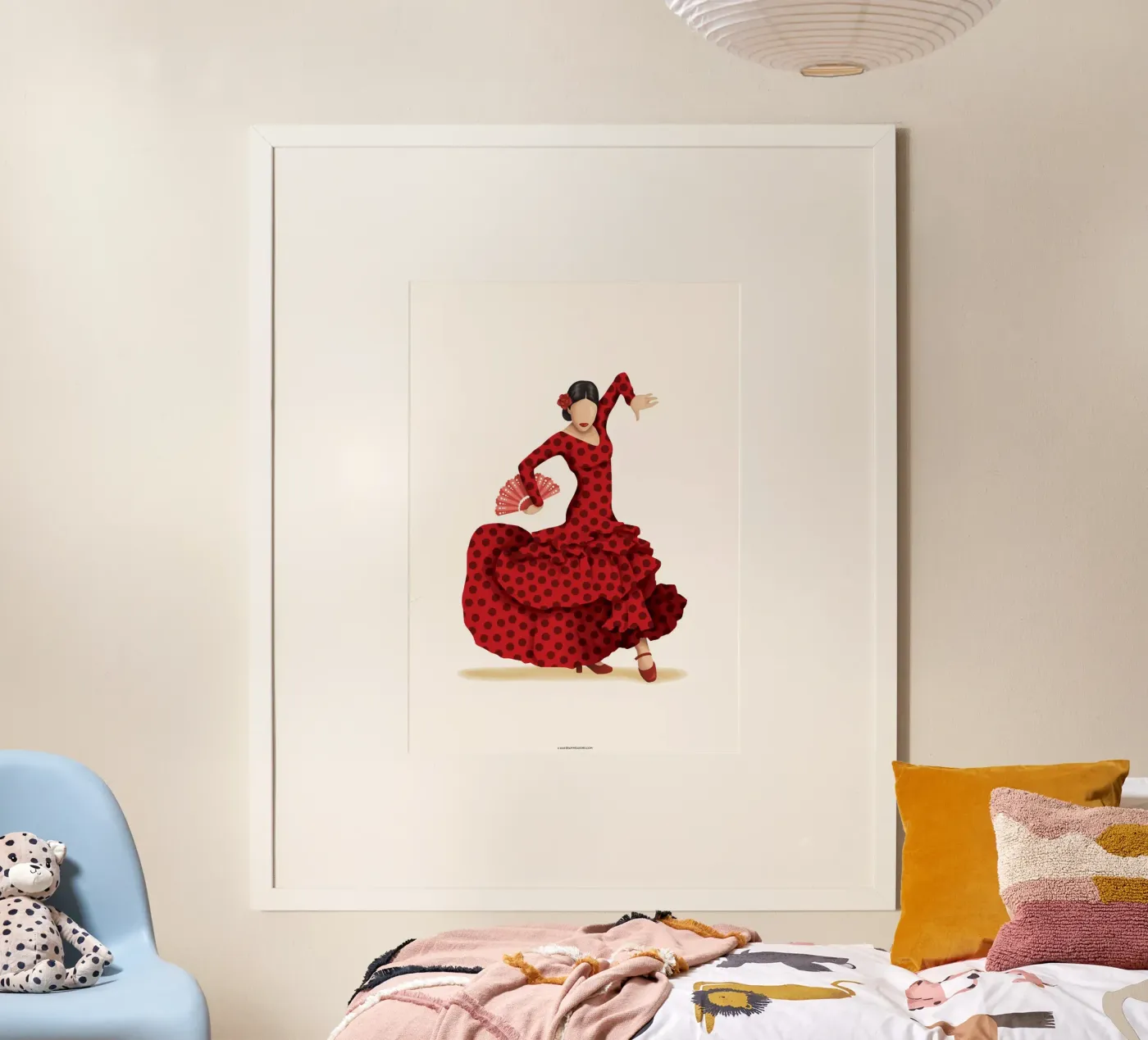 Flamenco poster da Nour Tohme