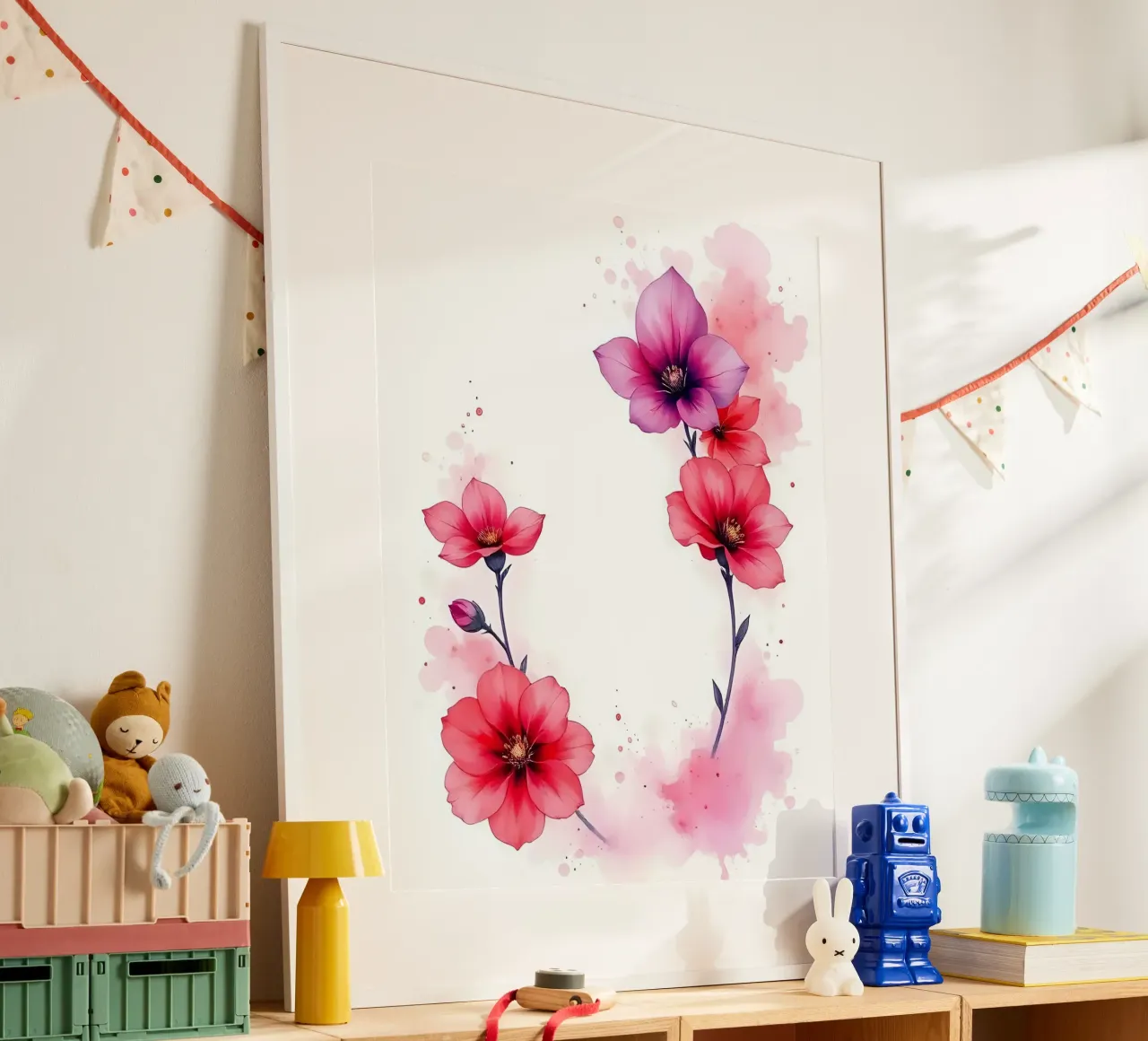 Fiori_Decor_10 poster da Pink- und LoveArt by LK