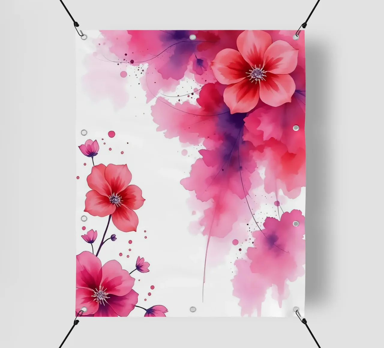 FioriDecor_11 telo in pvc da Pink- und LoveArt by LK