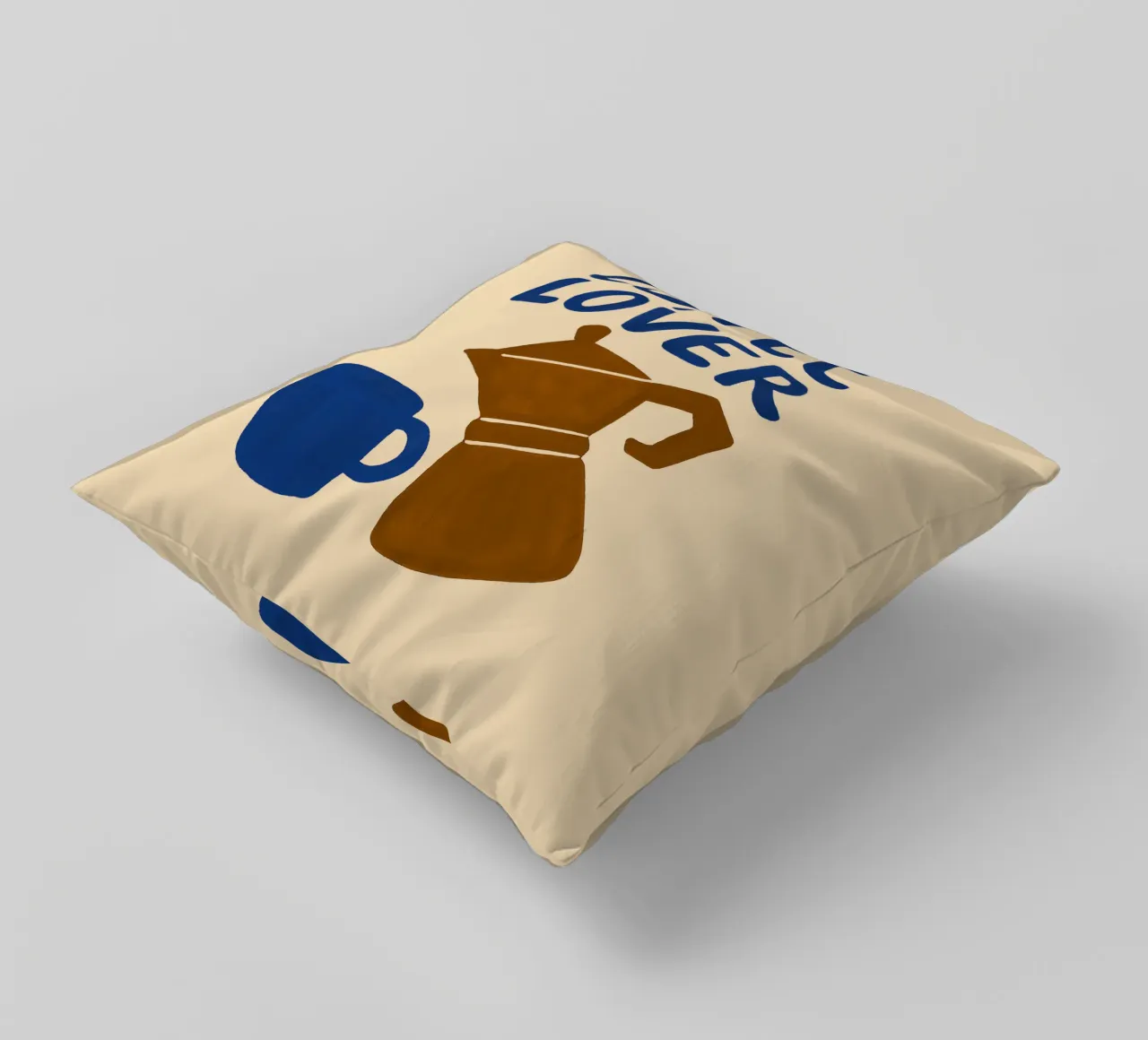 Brew Love - Per i veri appassionati di caffè cuscino da QuooodZ by MooodzArt