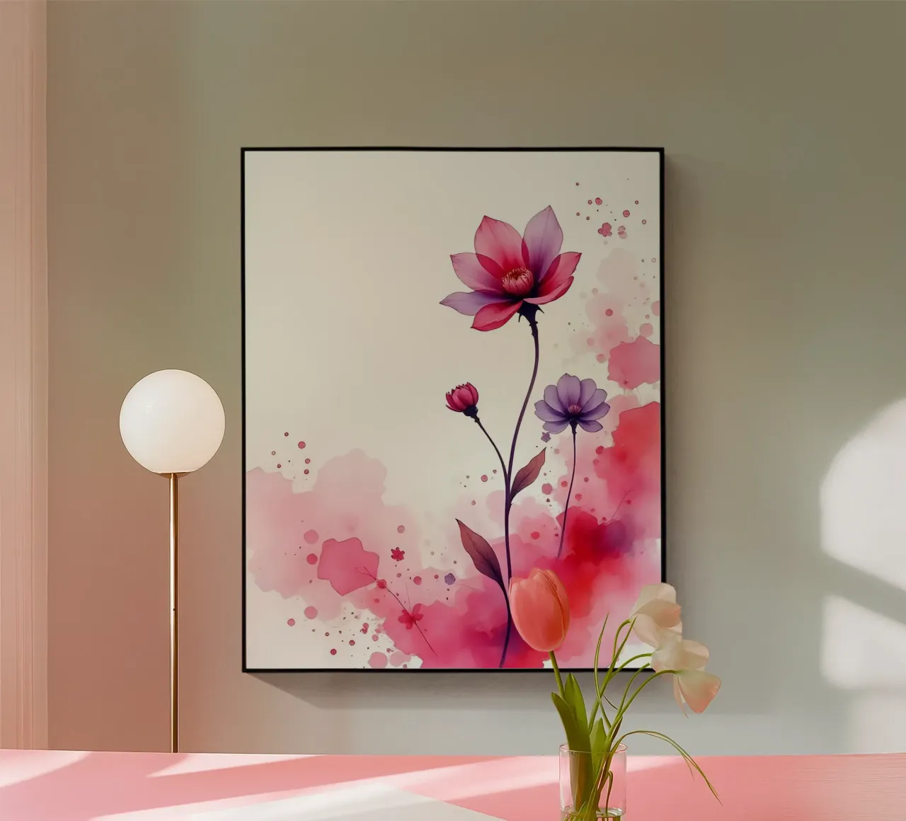 Fiori_Decor_12 plexiglass da Pink- und LoveArt by LK