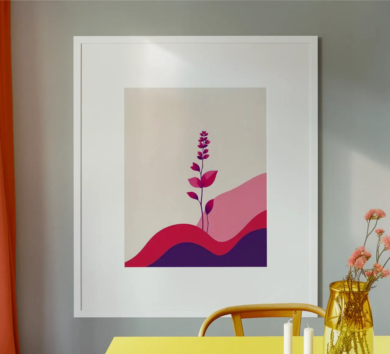 Decor_1 carta hahnemühle da Pink- und LoveArt by LK