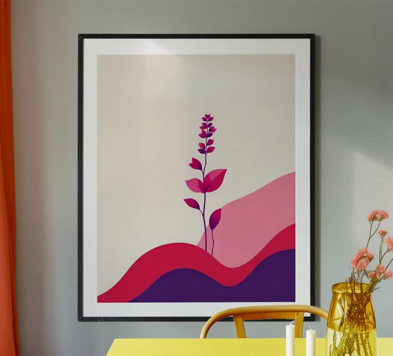 Decor_1 carta hahnemühle da Pink- und LoveArt by LK