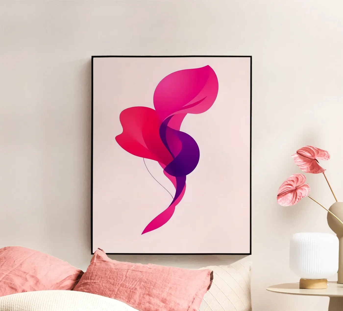 Decor_2 Acryl-Glas von Pink- und LoveArt by LK