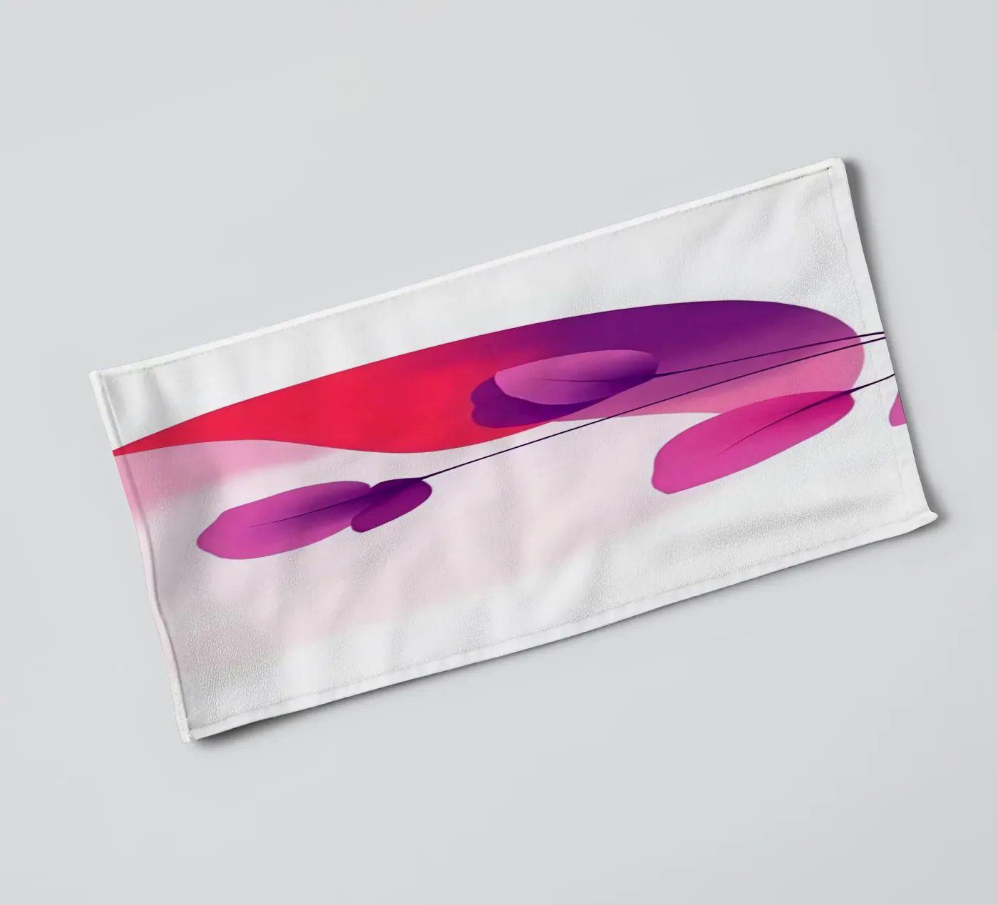 Decor_4 badhanddoek van Pink- und LoveArt by LK