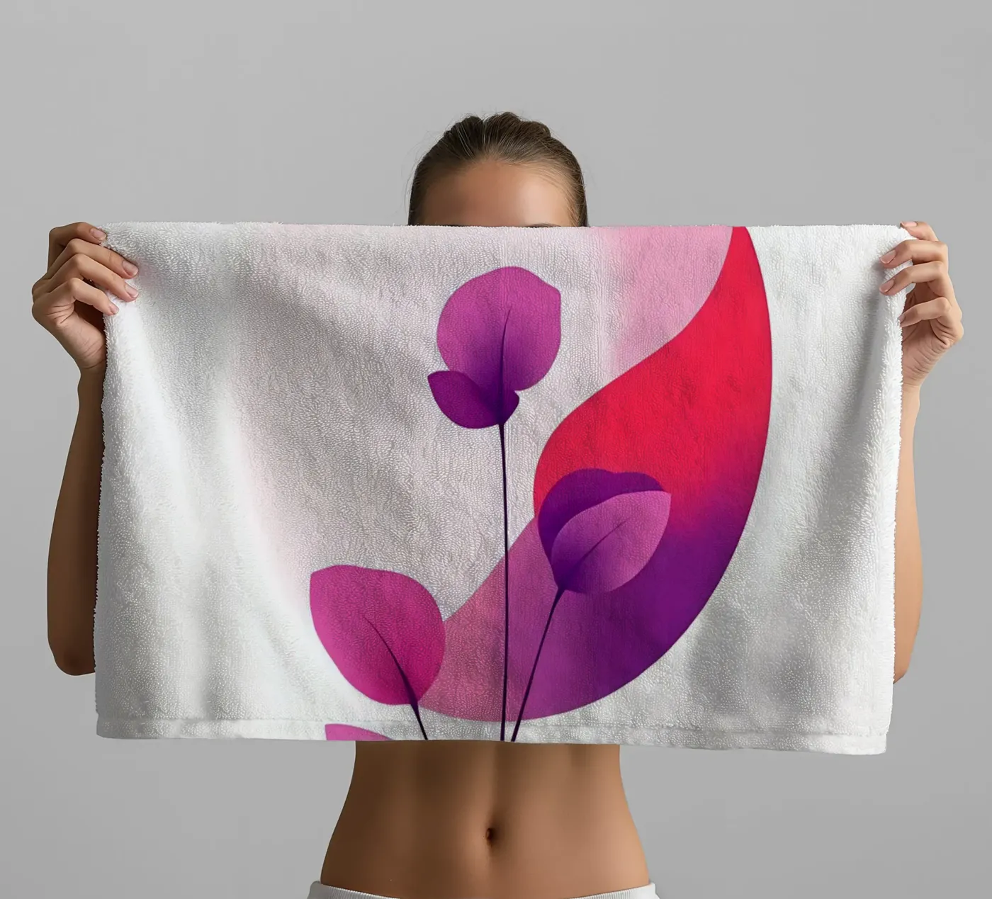 Decor_4 badhanddoek van Pink- und LoveArt by LK