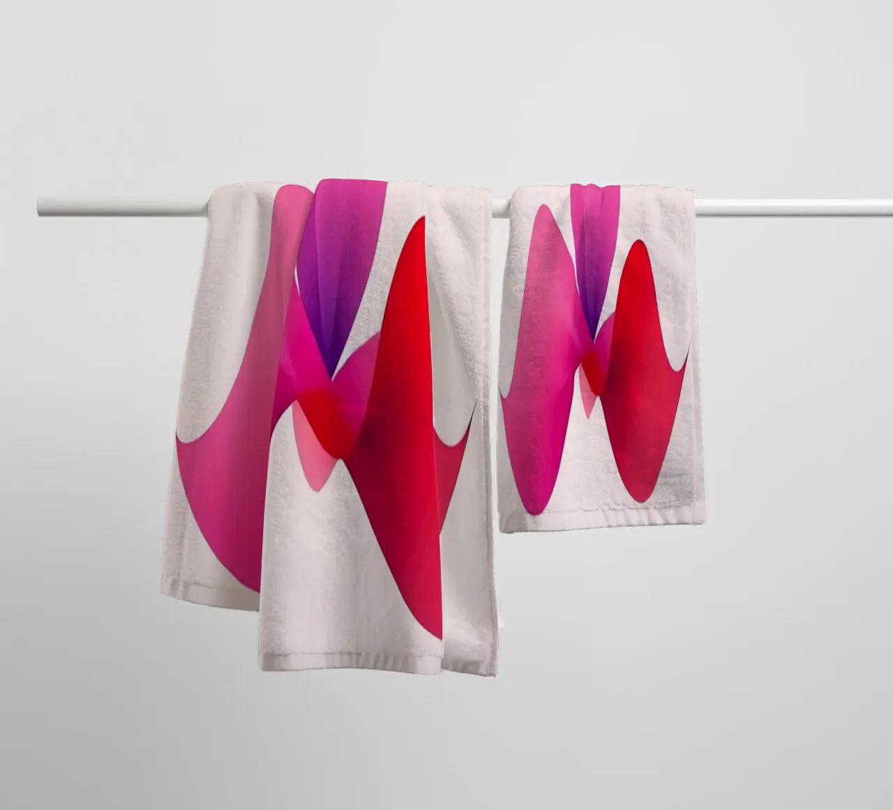 Decor_5 asciugamano da bagno da Pink- und LoveArt by LK