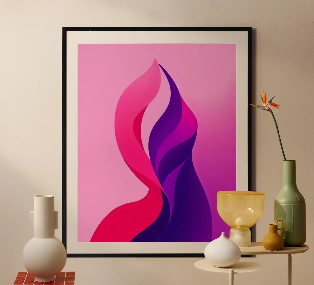 Décor_8 poster da Pink- und LoveArt by LK