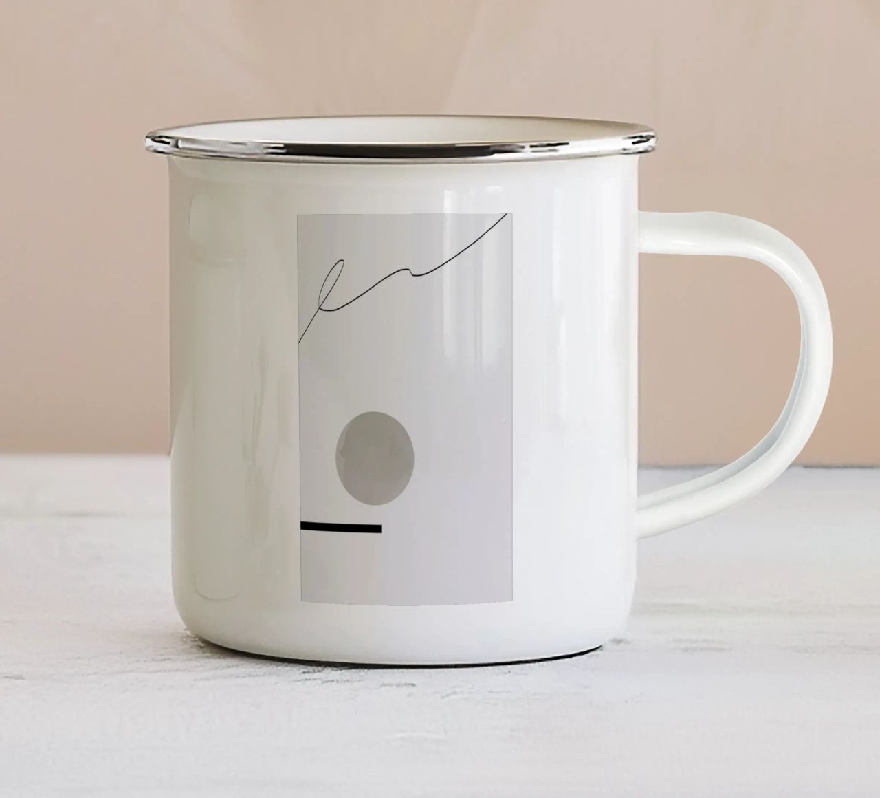 Jump tazza in smalto da 170QM