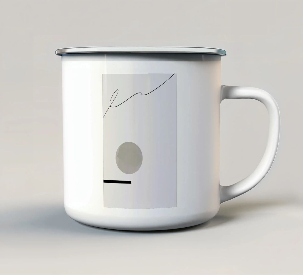 Jump tazza in smalto da 170QM
