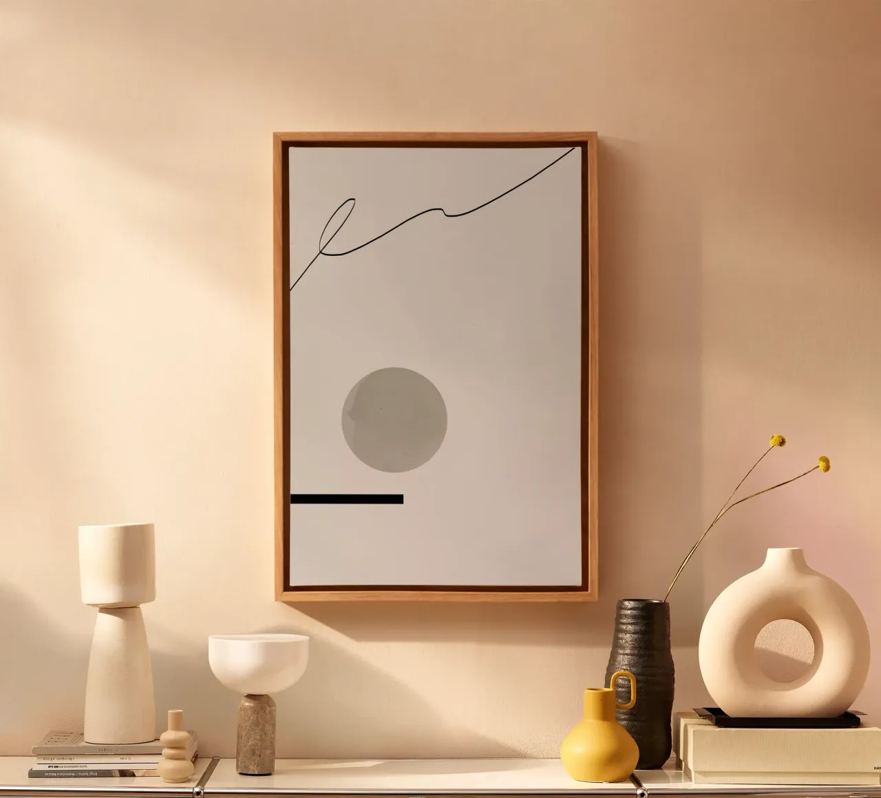 Jump canvas with Floater frame by 170QM