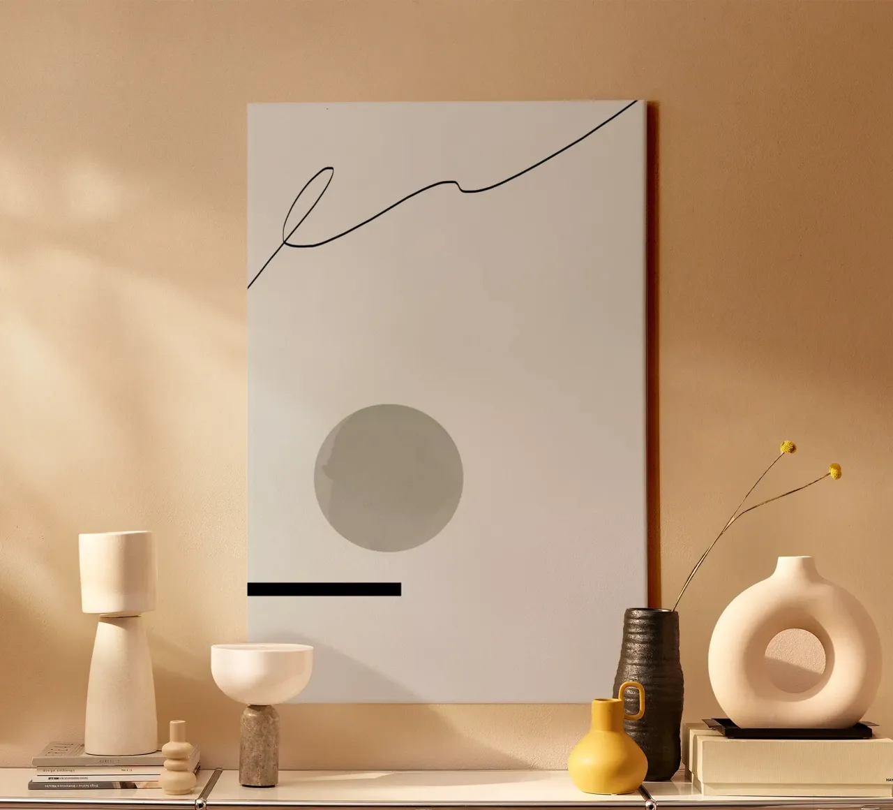 Jump canvas with Floater frame by 170QM