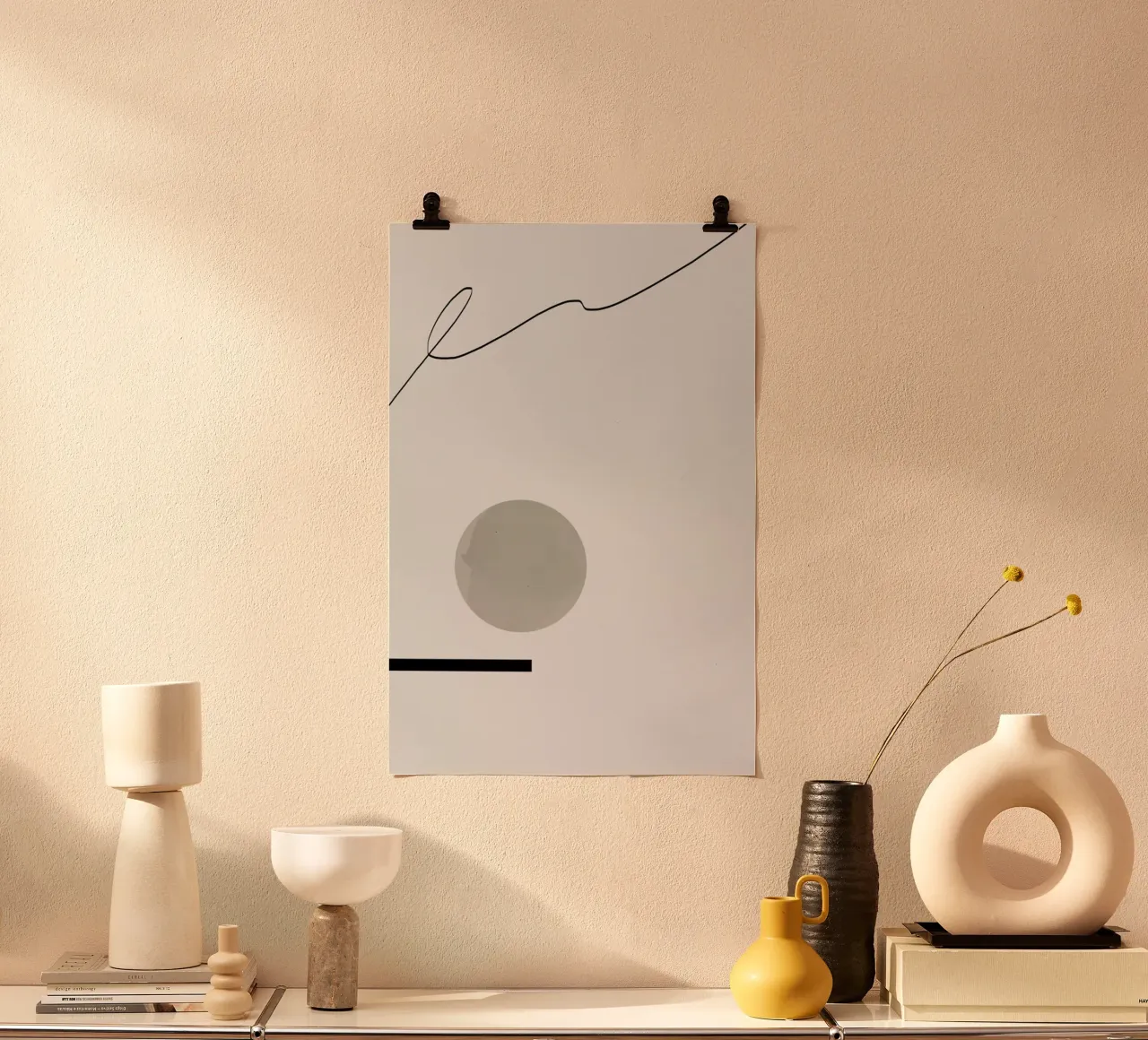 Jump poster con telaio in plastica da 170QM