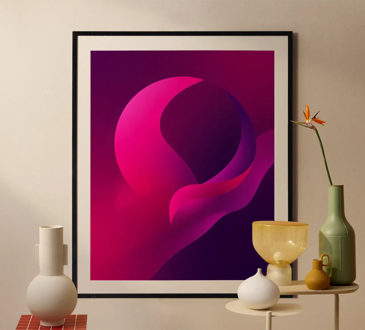 Décor_9 poster da Pink- und LoveArt by LK