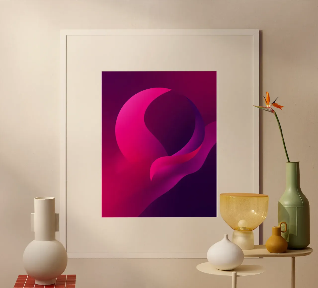 Décor_9 poster da Pink- und LoveArt by LK