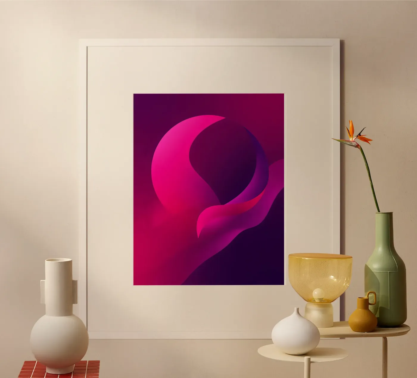 Décor_9 poster by Pink- und LoveArt by LK