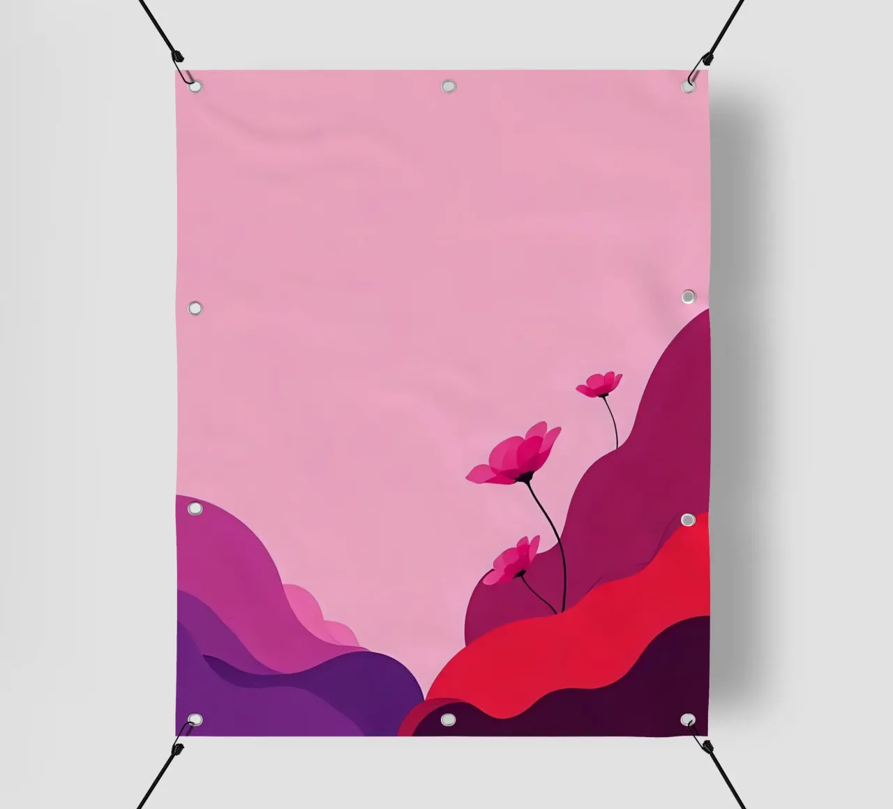 Décor_13 telo in pvc da Pink- und LoveArt by LK