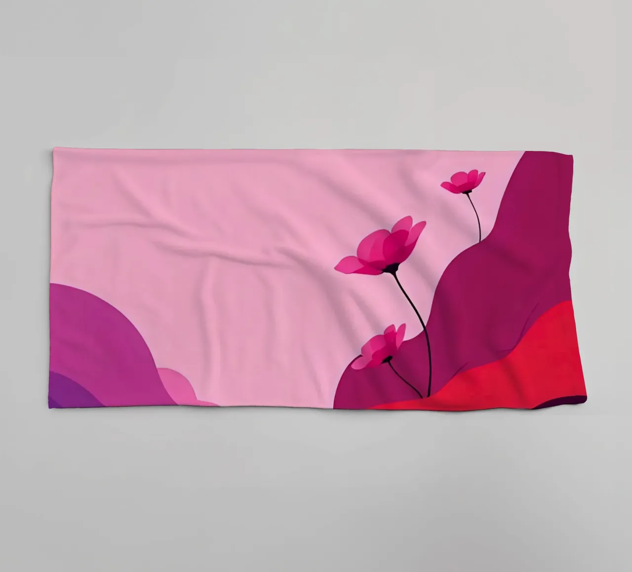 Décor_13 asciugamano da bagno da Pink- und LoveArt by LK