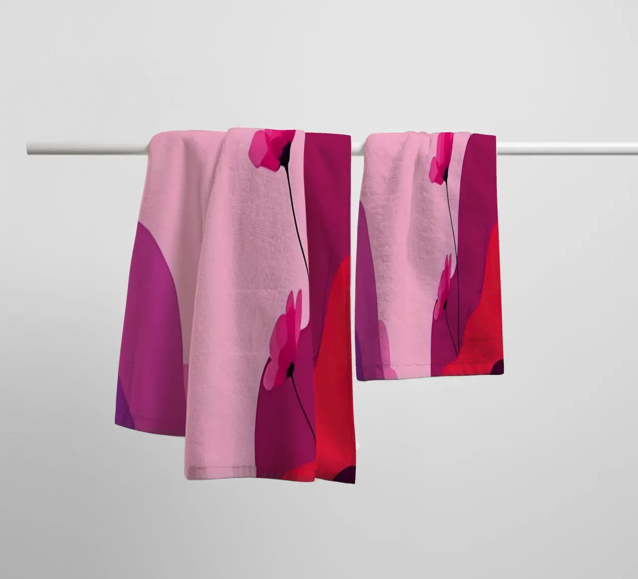 Décor_13 asciugamano da bagno da Pink- und LoveArt by LK