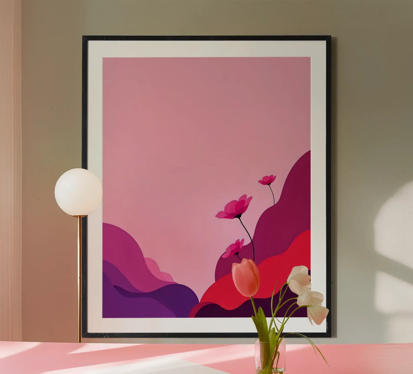 Décor_13 poster da Pink- und LoveArt by LK