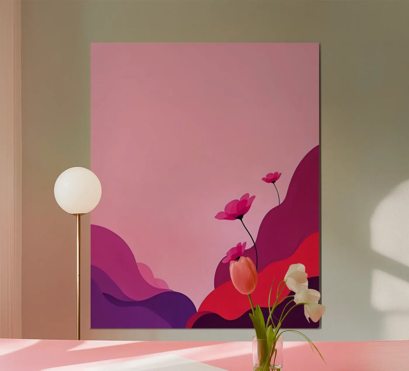 Décor_13 poster da Pink- und LoveArt by LK