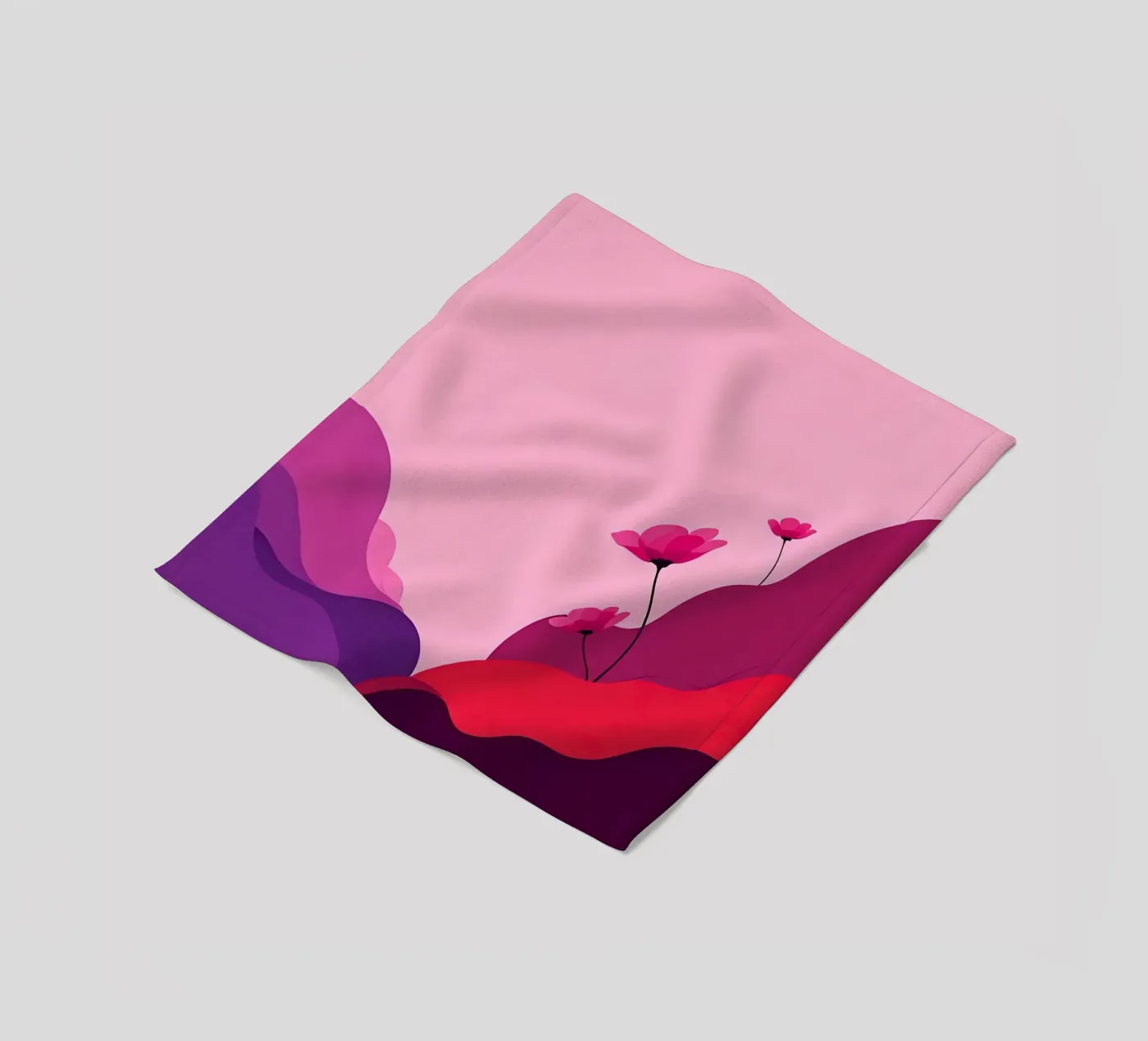Décor_13 coperta in pile da Pink- und LoveArt by LK