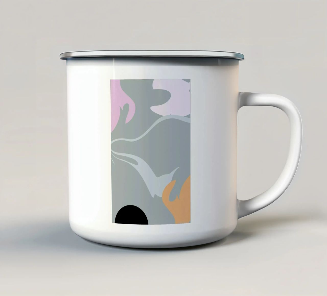 Liquids tazza in smalto da XOXO Arte