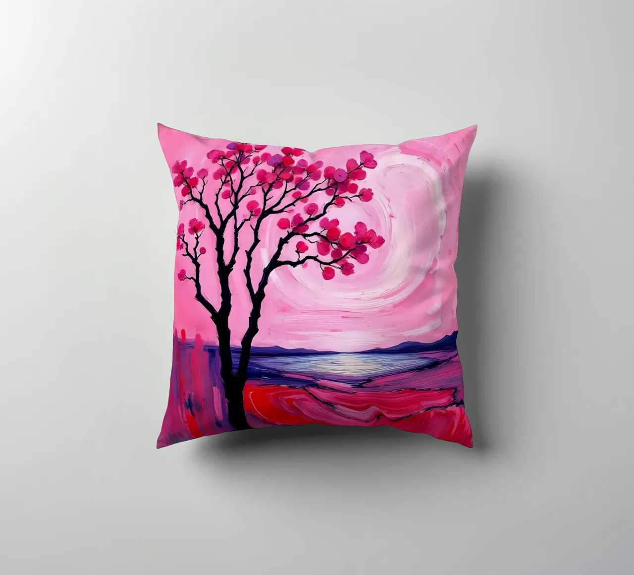 Paesaggio_1 cuscino da Pink- und LoveArt by LK