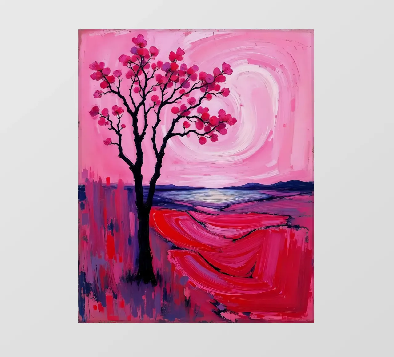 Paesaggio_1 pellicola backlit da Pink- und LoveArt by LK