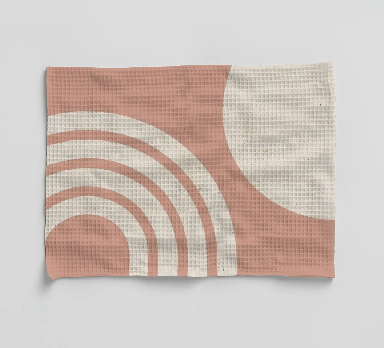 Polvere di sole e arcobaleno rosa, metà secolo, moderna canovaccio da cucina da MoonlightPrint