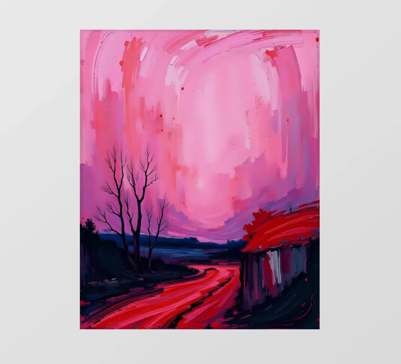 Paesaggio_2 pellicola backlit da Pink- und LoveArt by LK