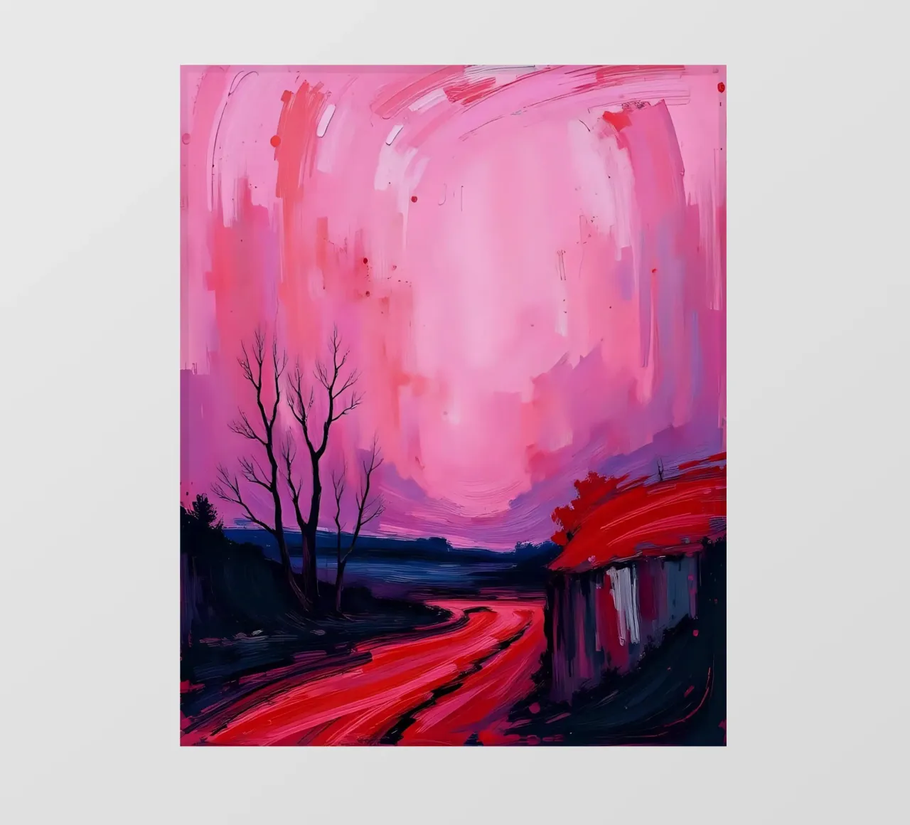 Paesaggio_2 telo in pvc da Pink- und LoveArt by LK