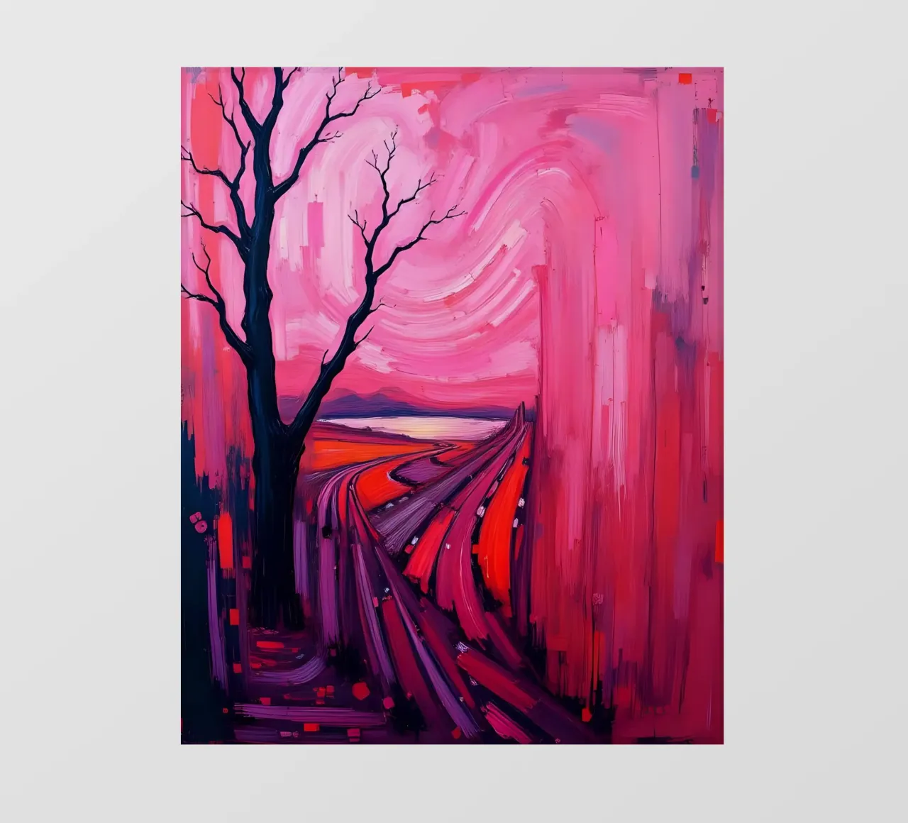 Paesaggio_3 pellicola backlit da Pink- und LoveArt by LK