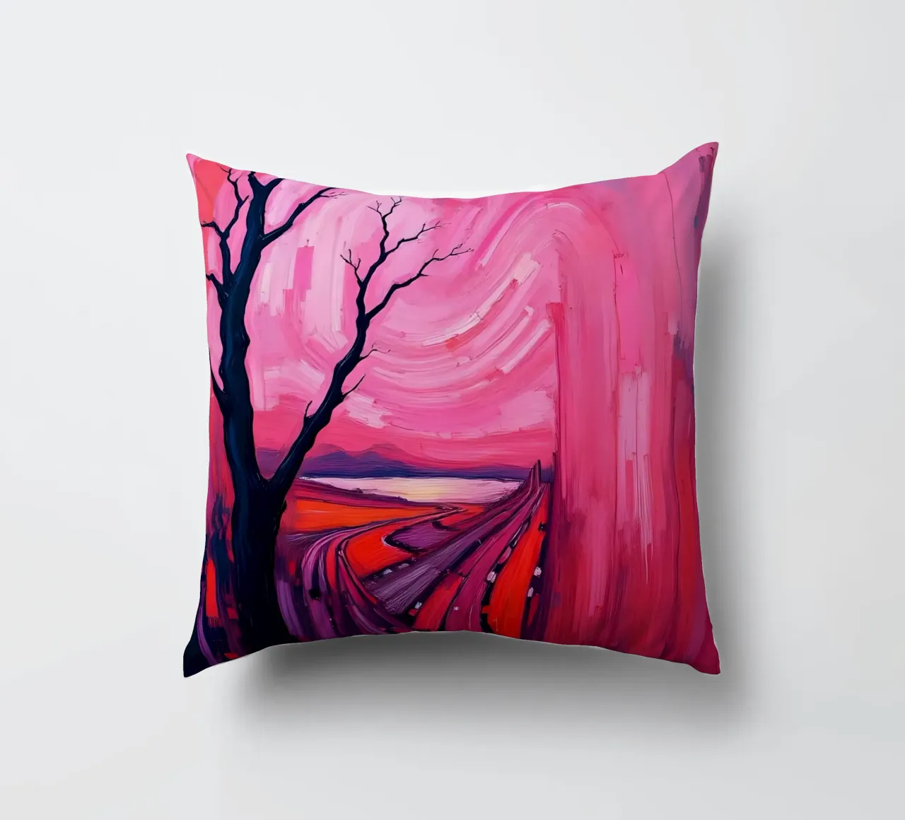 Paesaggio_3 cuscino da Pink- und LoveArt by LK