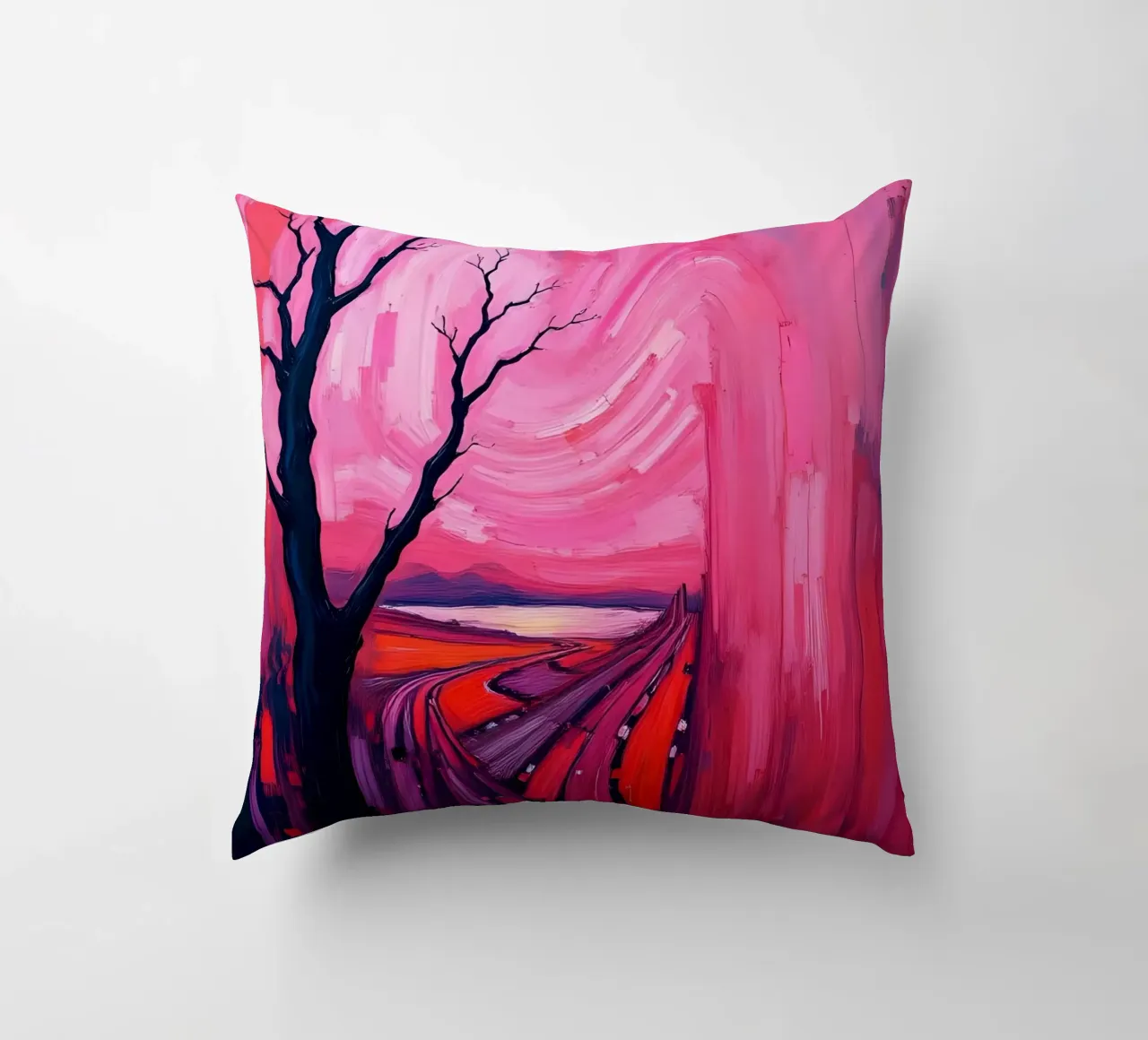 Paesaggio_3 cuscino da Pink- und LoveArt by LK