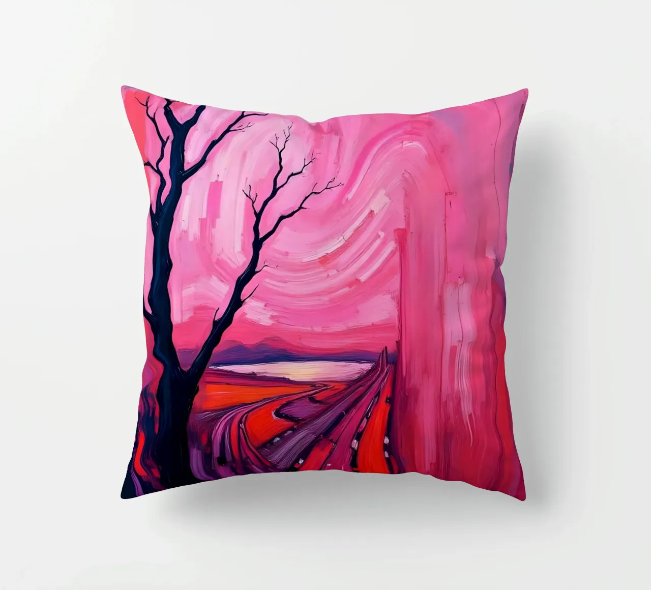 Paesaggio_3 cuscino da Pink- und LoveArt by LK