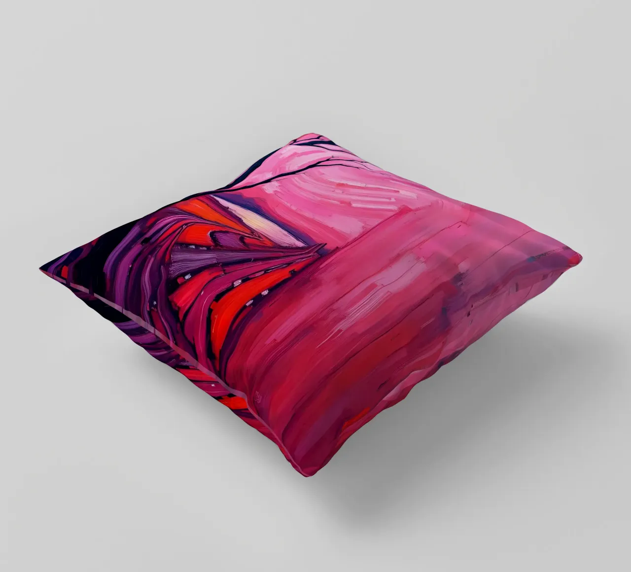 Paesaggio_3 cuscino da Pink- und LoveArt by LK