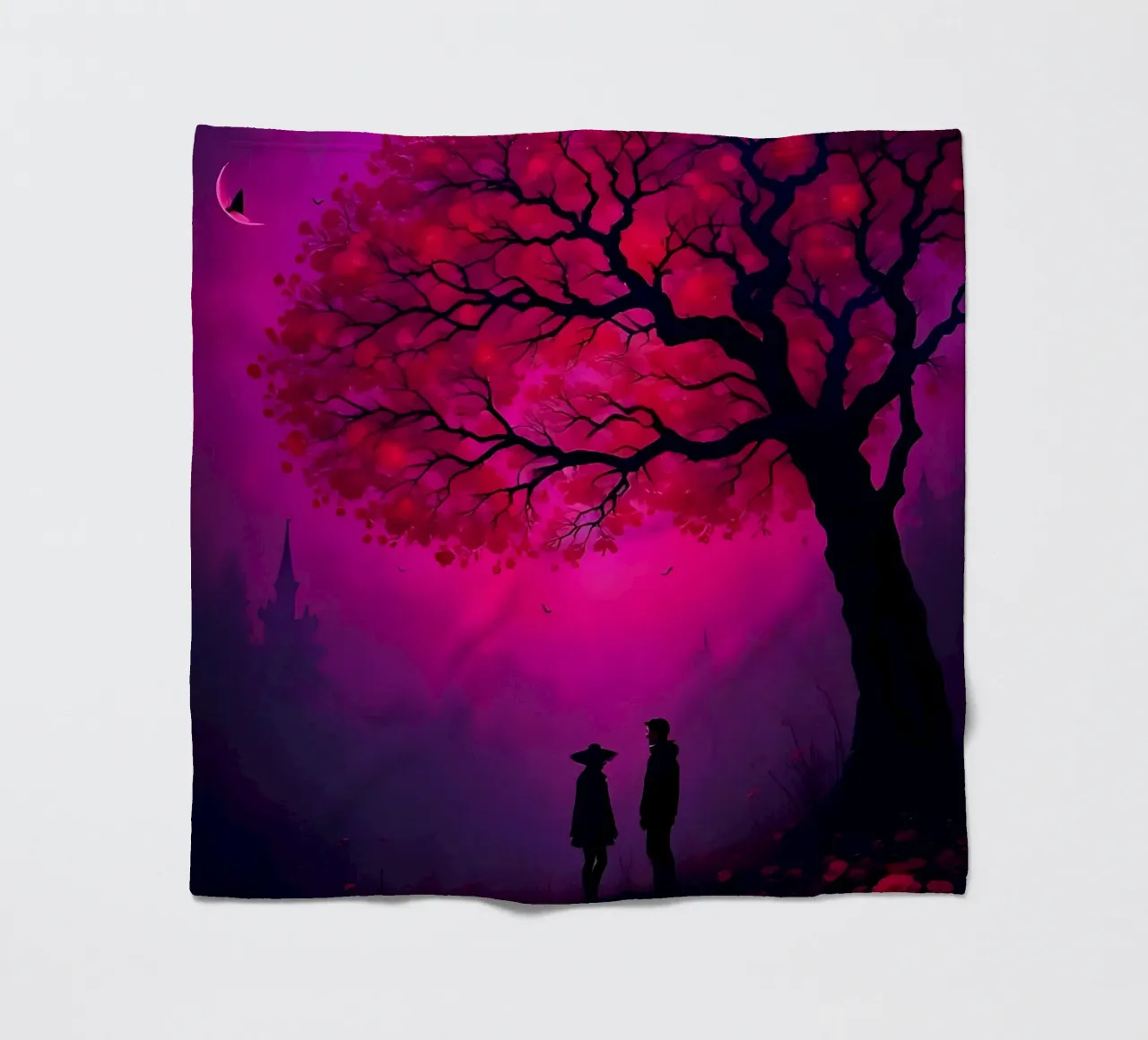 Mistico_4 coperta in pile da Pink- und LoveArt by LK