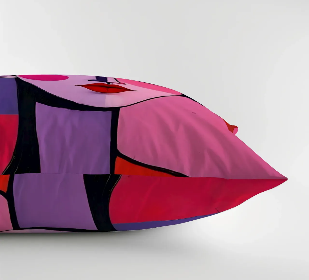 Ritratto_3 cuscino da Pink- und LoveArt by LK