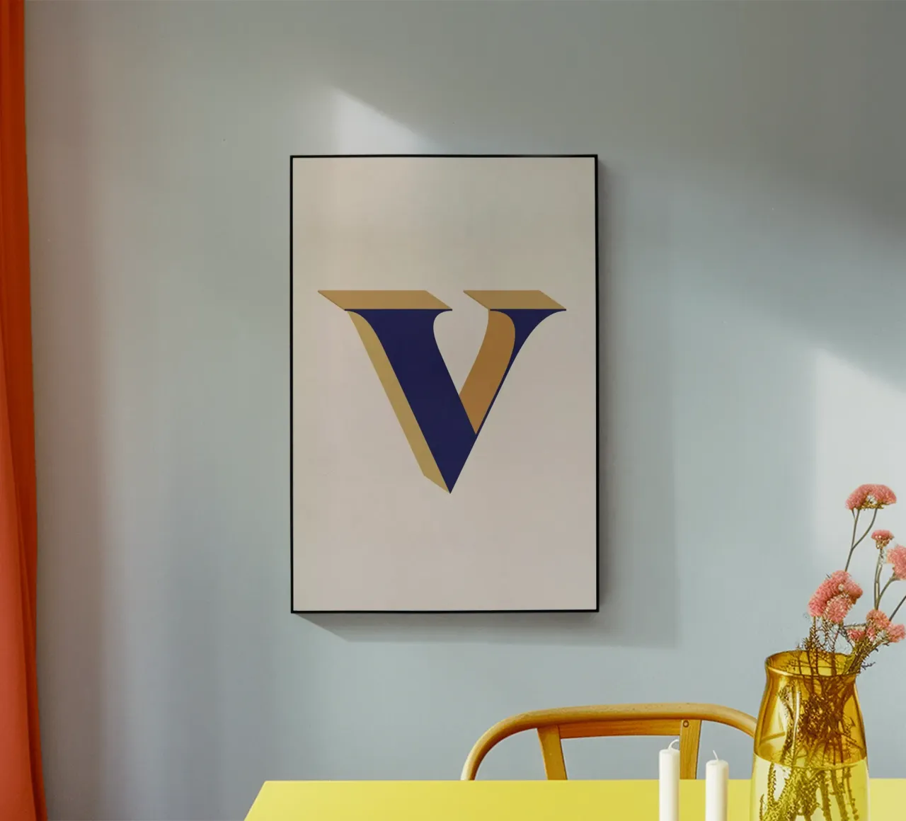 Blue V plexiglass da daylight design studio