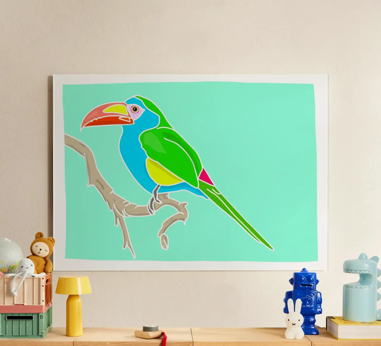 Tukan plexiglass da Limo und Mo