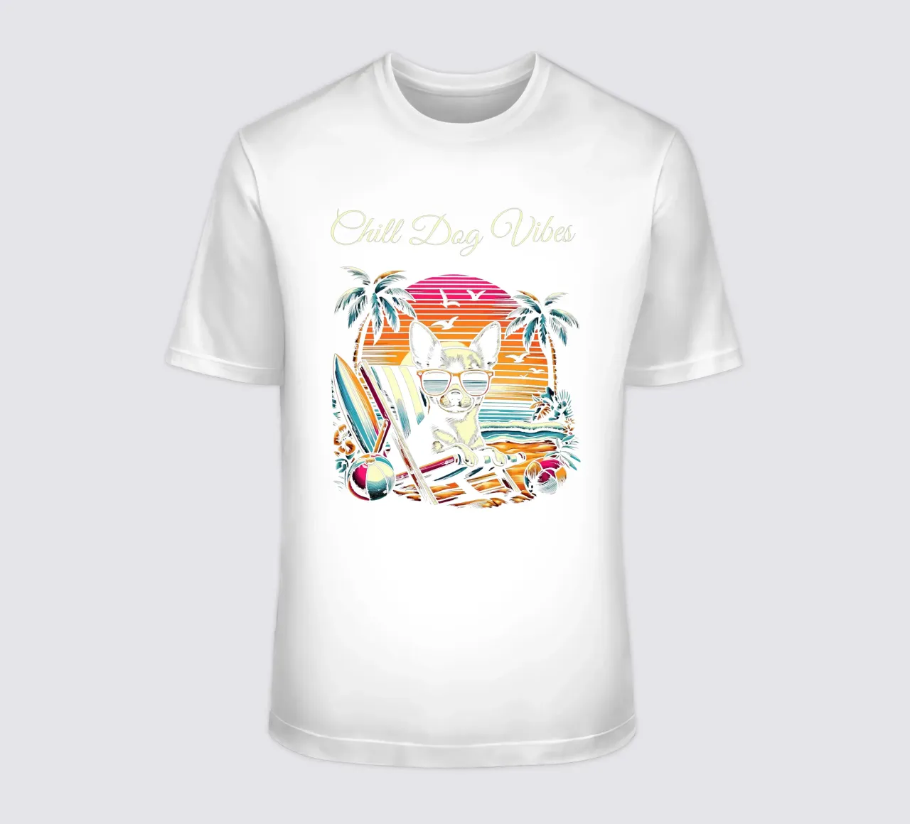Chihuahua Sommer t-shirt by Mohs