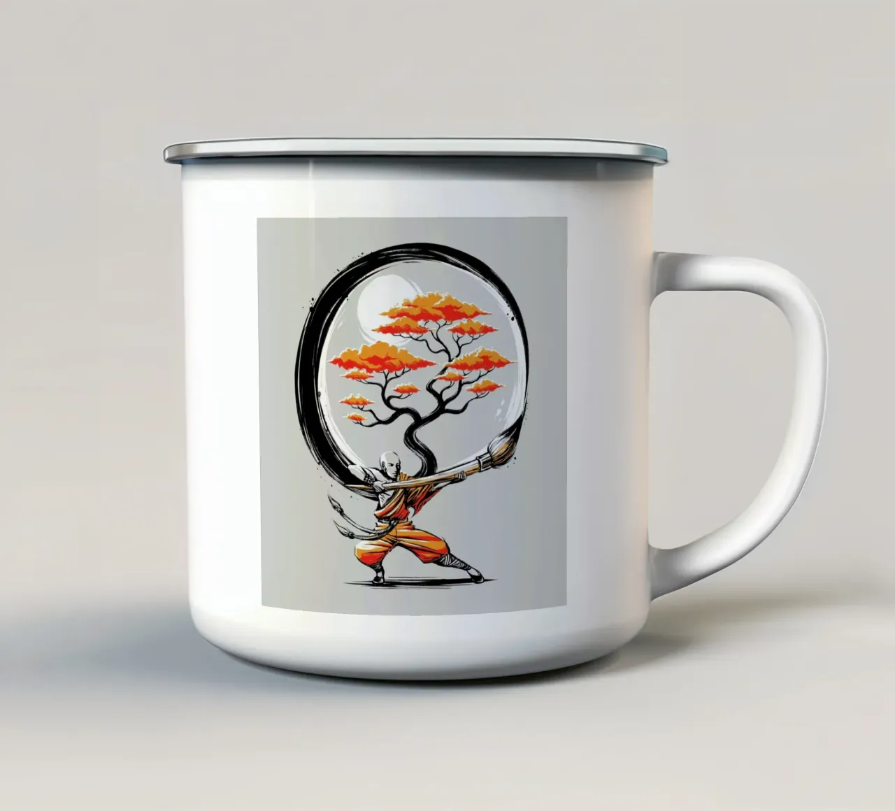 Circle Of Life tazza in smalto da Tobe Fonseca