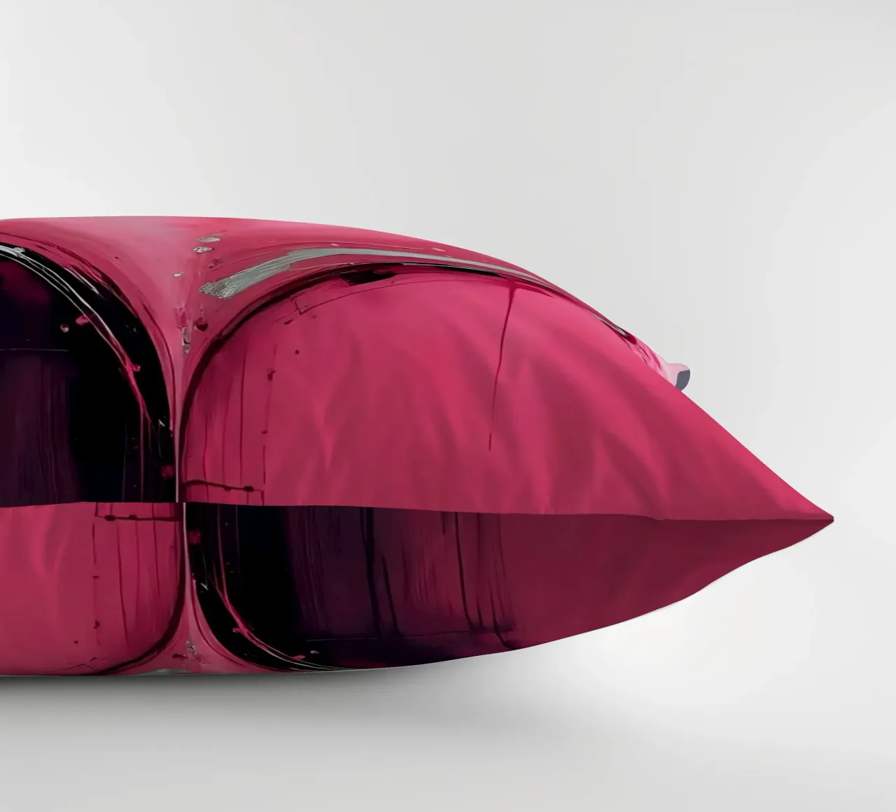 cuore_rosa_argento_2 cuscino da Pink- und LoveArt by LK