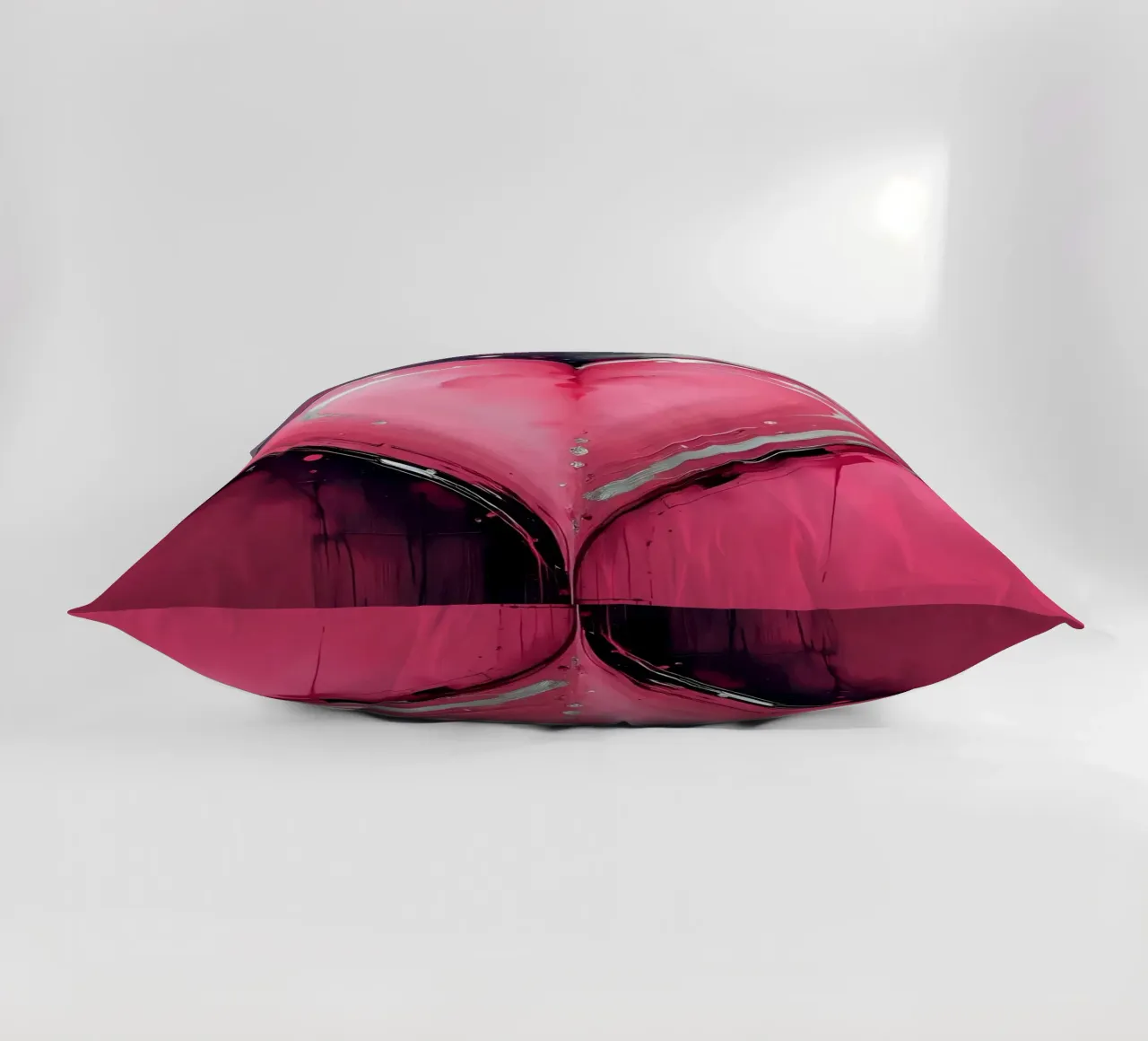 cuore_rosa_argento_2 cuscino da Pink- und LoveArt by LK